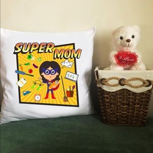 Supermom Theme Cushion
